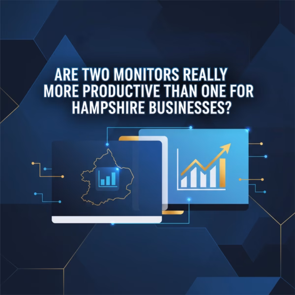 two monitors
