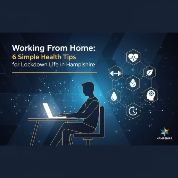 working from home - stay healthy